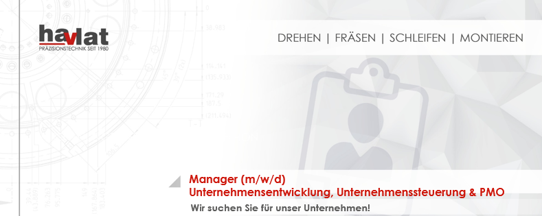 Bild zur Stelle Manager (m/w/d) Unternehmensentwicklung, Unternehmenssteuerung & PMO